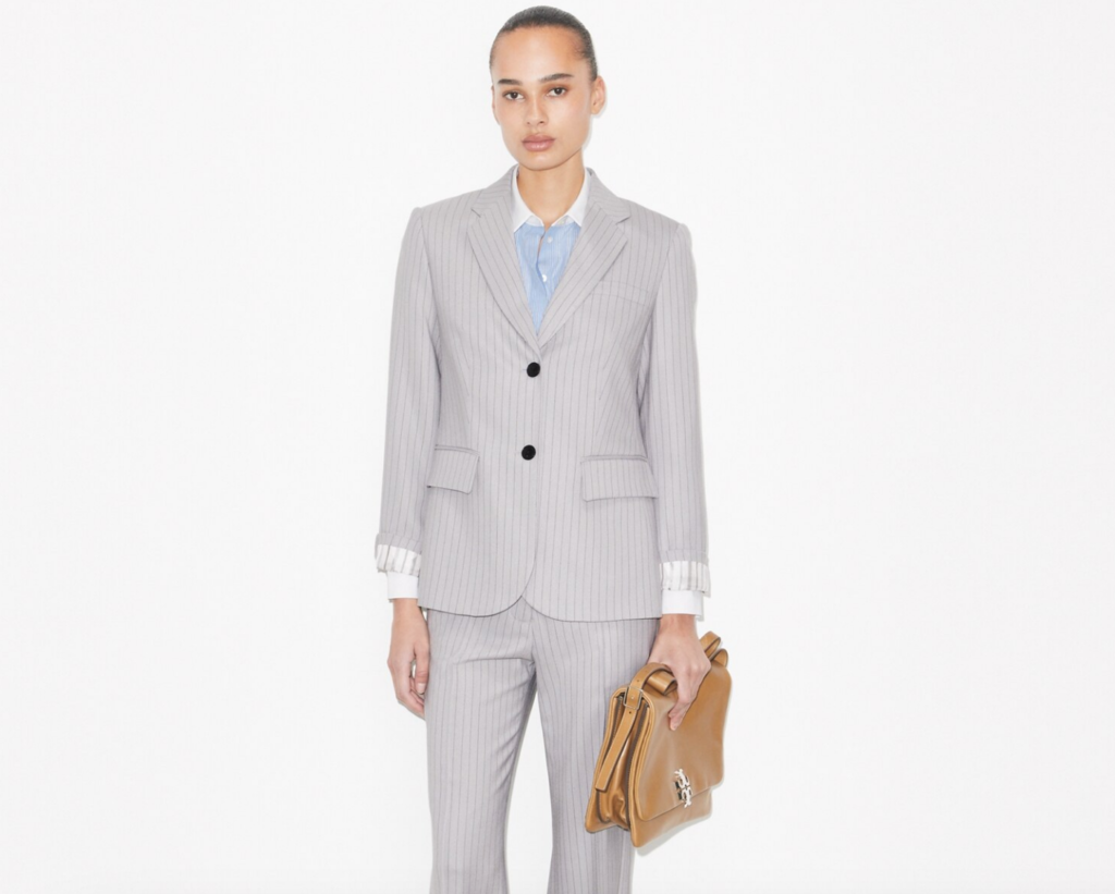 VISCOSE AND WOOL BLAZER business casual outfits for women